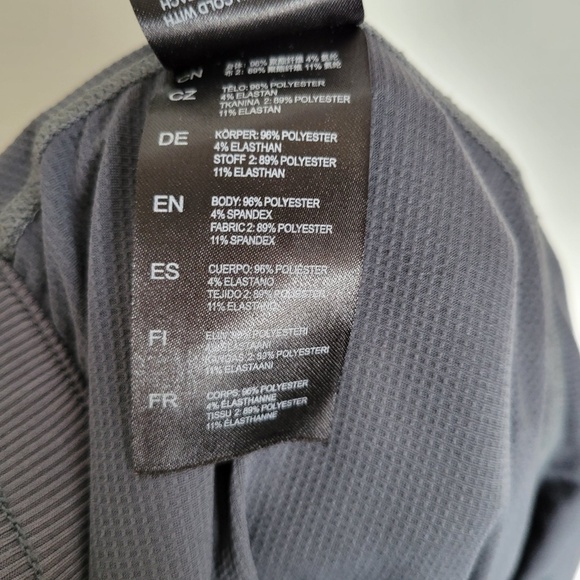 Kuhl Zipper Pocket Drawstring Active Strattus Skort Short Skirt Dark Gray Sz 18W - Picture 14 of 16